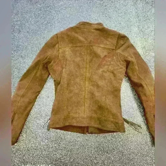 LE CHATEAU  GUENINE SUEDE JACKET - Picture 8 of 8